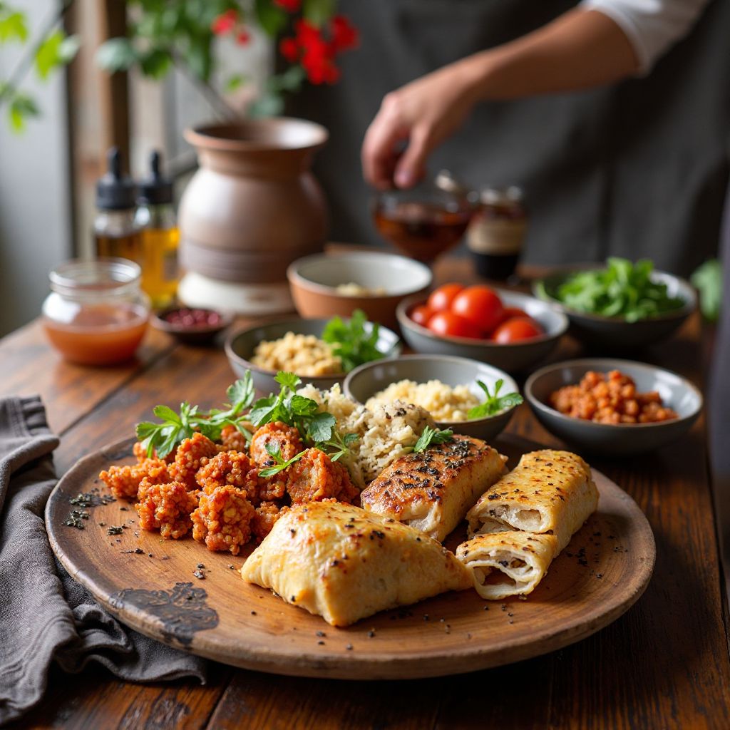 Local food experience from culinary tour